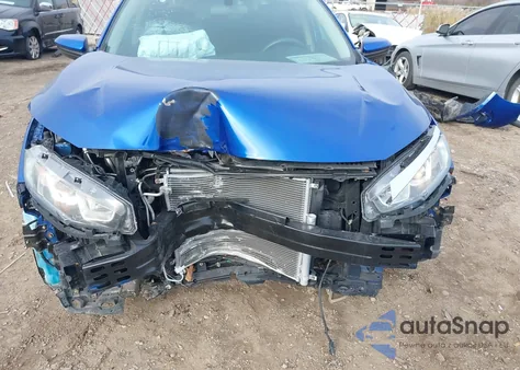 2017 Honda Civic Lx from USA, damaged, VIN 19XFC2F58HE061616